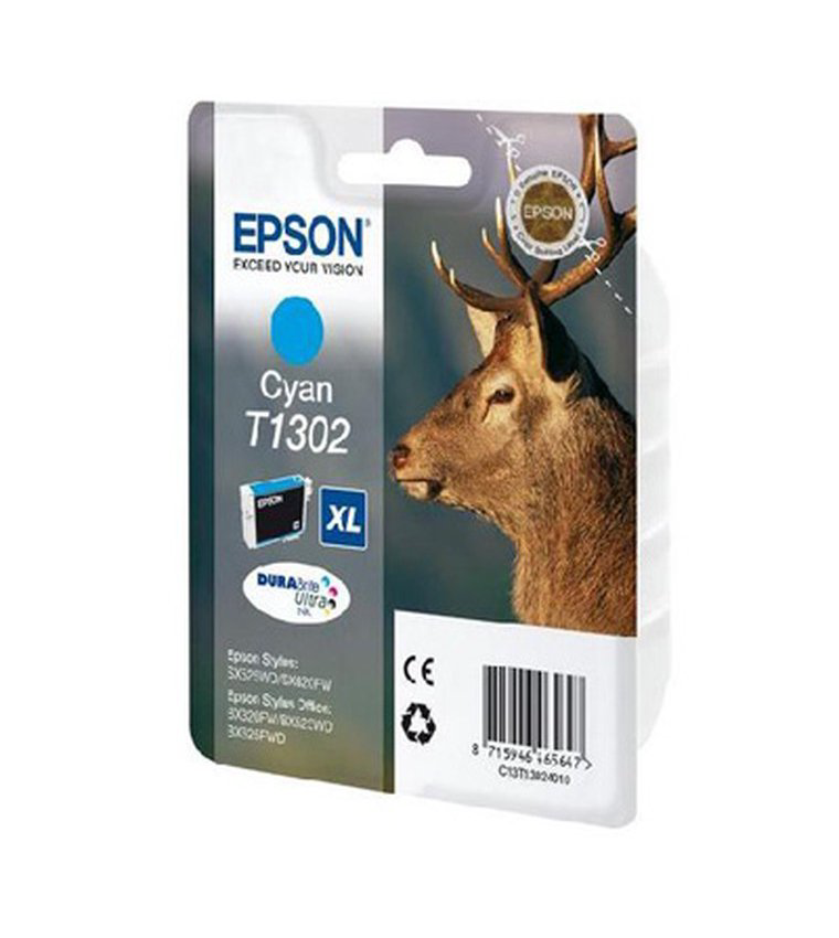 Картридж Epson C13T13024012 голубой купить,NaN