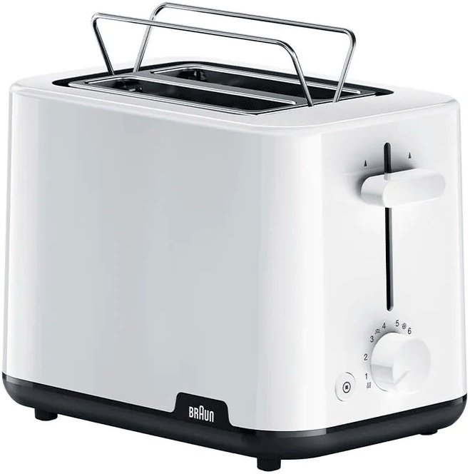Тостер Braun HT1010 белый