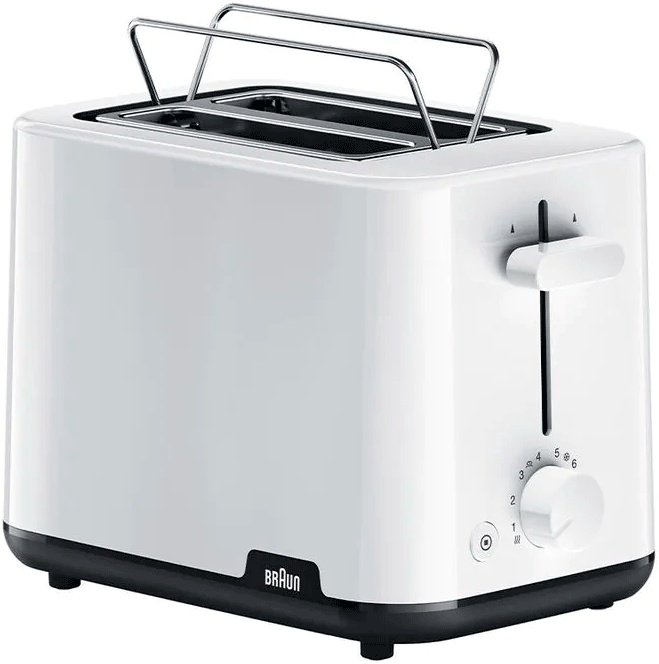 Тостер Braun HT1010 белый