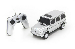 Радиоуправляемая машина Rastar 1:24 Mercedes-Benz G55 AMG Geländewagen 30500S серебристая