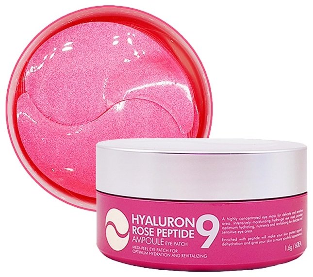 Патчи MEDI-PEEL гидрогелевые Hyaluron Rose Peptide 9 питательные 60 шт
