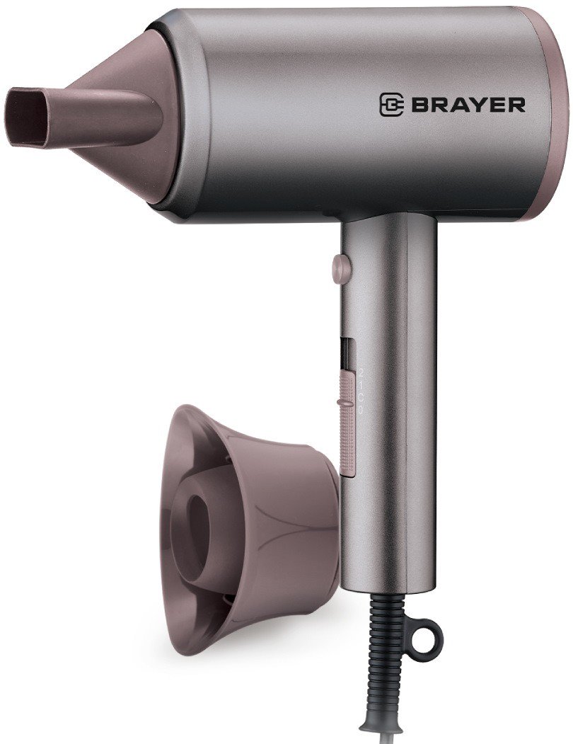 Фен Brayer BR3022 серебристый