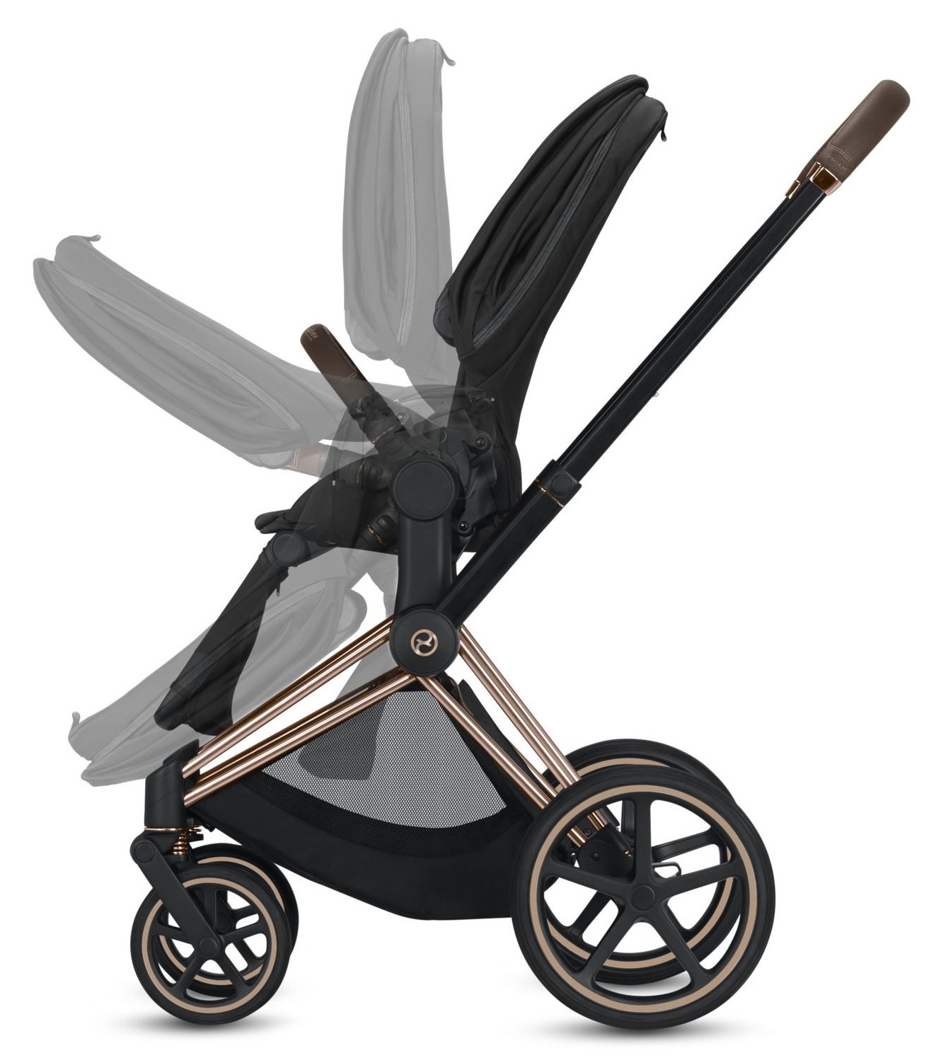 Шасси Cybex Matt Black 2019 для коляски Cybex Priam III black купить,NaN