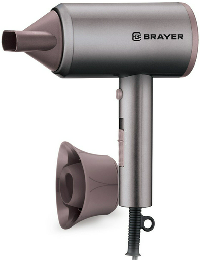 Фен Brayer BR3022 серебристый