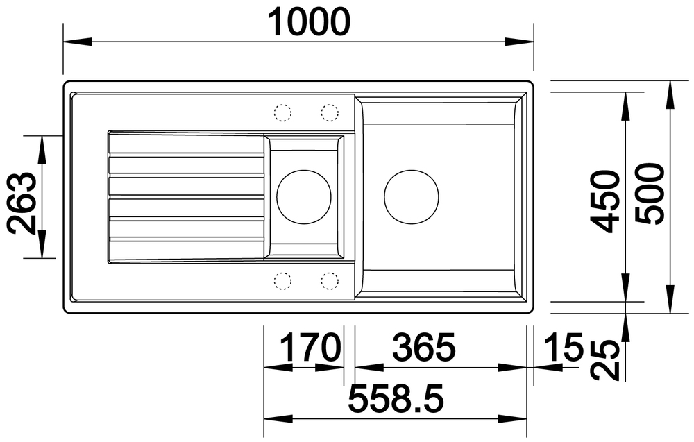 Кухонная мойка Blanco Zia 6 S 526021 черная купить,NaN