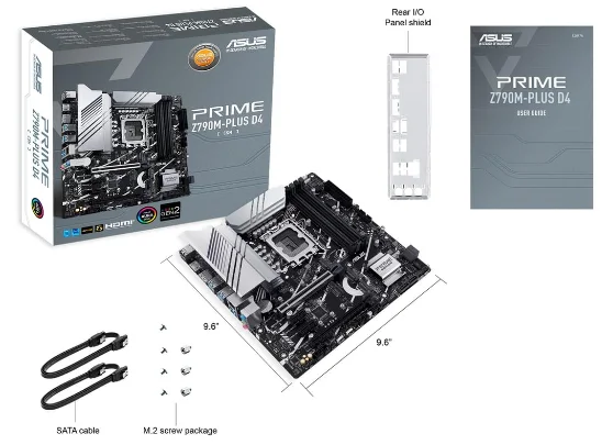 Материнская плата Asus Prime Z790M-Plus D4 90MB1D20-M0EAY0 - ForteMarket Материнская плата Asus Prime Z790M-Plus D4 90MB1D20-M0EAY0 купить,0