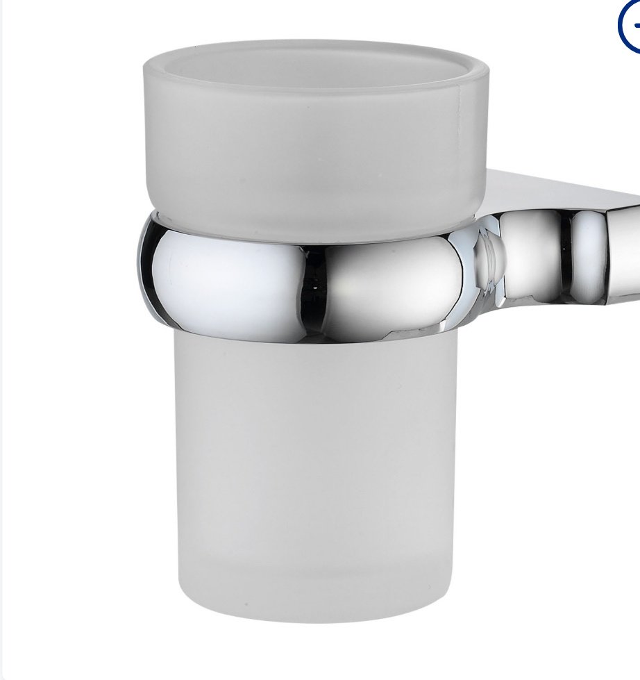 Wasser KRAFT стакан K-6828 1 шт, металл, стекло купить,NaN
