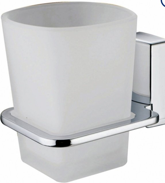 Wasser KRAFT стакан K-5028 1 шт, металл, стекло