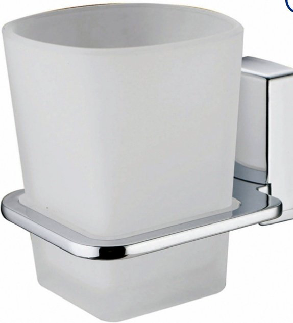 Wasser KRAFT стакан K-5028 1 шт, металл, стекло купить,NaN