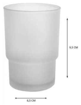 АКВАЛИНИЯ стакан СТ-002 1 шт, стекло