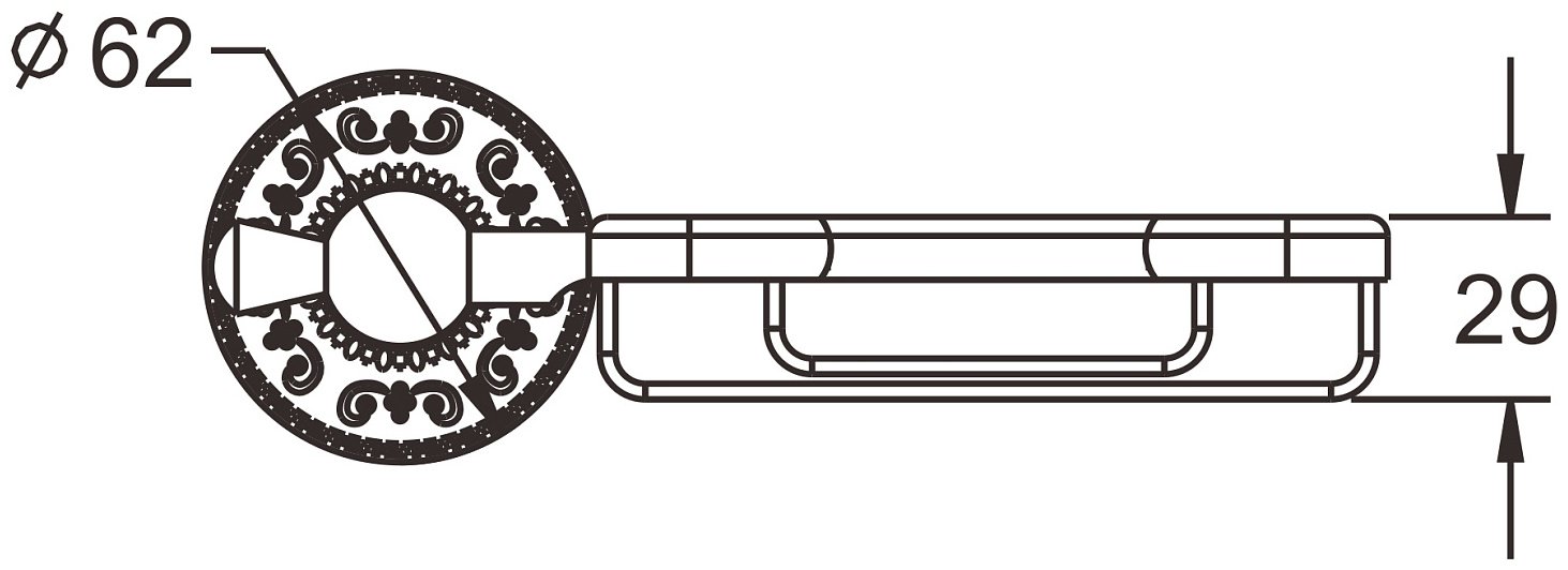 KABINKA.KZ мыльница K0000234376 1 шт, латунь