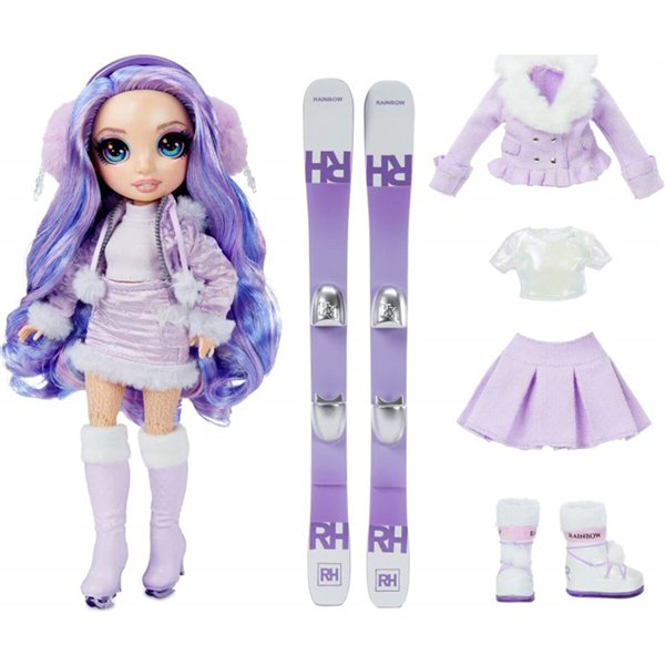 Кукла Rainbow High   Winter Break Fashion Doll-Violet Willow Purple 28см купить,NaN