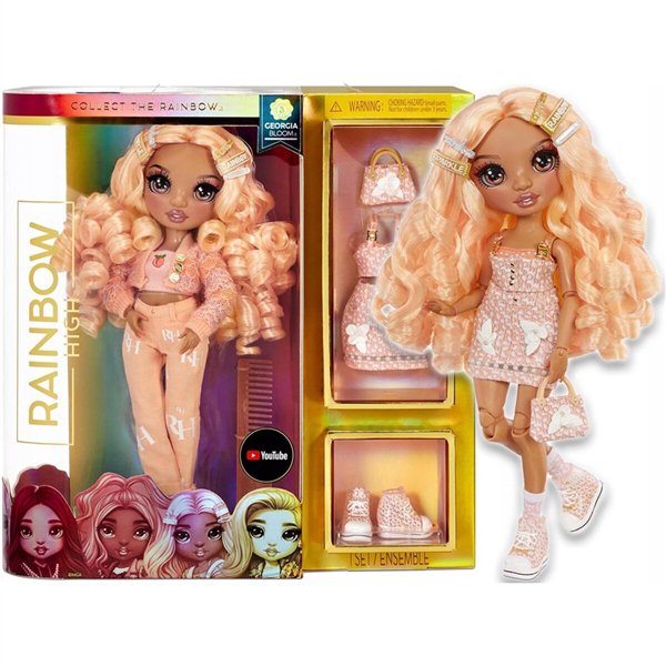Кукла Poopsie Rainbow High  Core Fashion Doll-Peach 28см купить,NaN