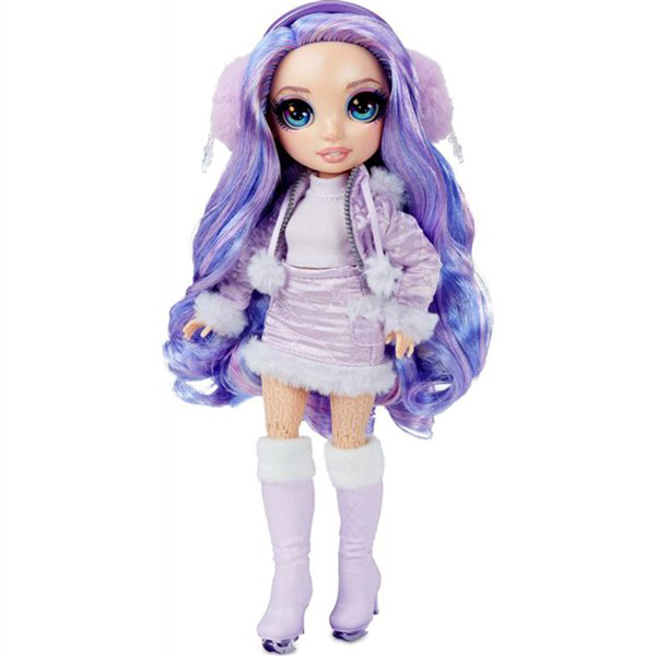 Кукла Rainbow High   Winter Break Fashion Doll-Violet Willow Purple 28см купить,NaN