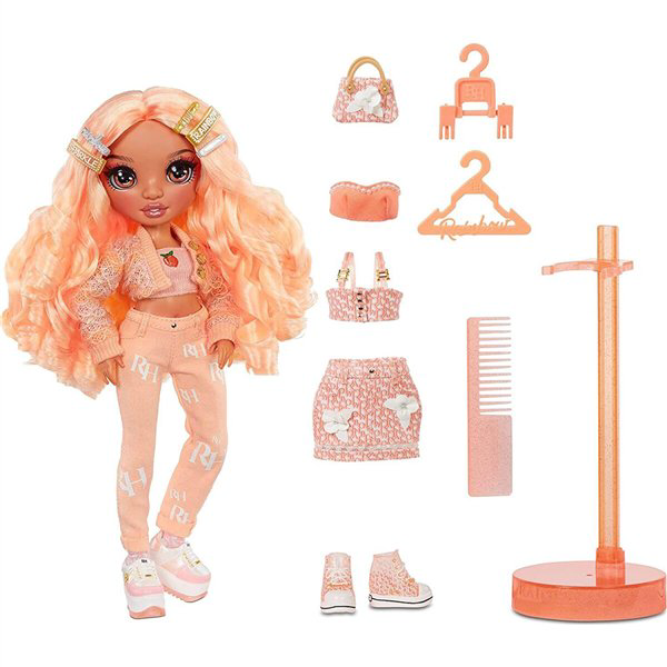 Кукла Poopsie Rainbow High  Core Fashion Doll-Peach 28см купить,NaN