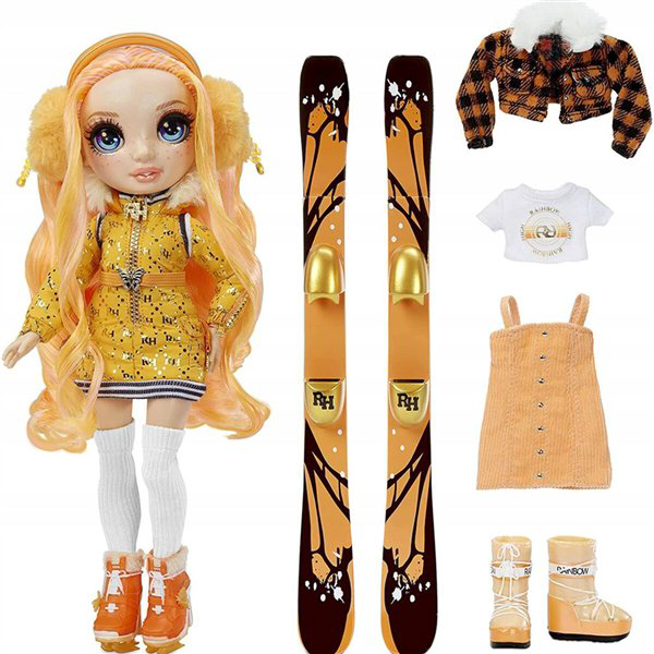 Кукла Rainbow High Winter Break Fashion Doll-Poppy Rowan Orange 28см купить,NaN