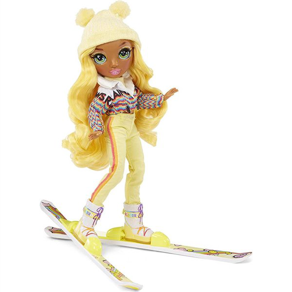 Кукла Rainbow High   Winter Break Fashion Doll-Sunny Madison Yellow 28см купить,NaN