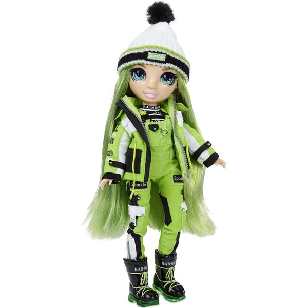Кукла Rainbow High Winter Break Fashion Doll-Jade Hunter Green 28см купить,NaN