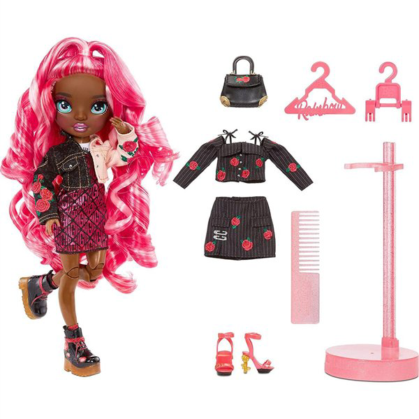 Кукла Poopsie Rainbow High Core Fashion Doll-Rose 28см купить,NaN