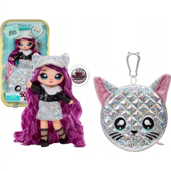Кукла MGA Entertainment Na! Na! Na! Cюрприз Помпон 2в1 Glam Metallic Chrissy Diamond купить,NaN