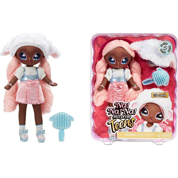Кукла MGA Entertainment Na! Na! Na! Cюрприз Помпон Teens Lila Lamb купить,NaN