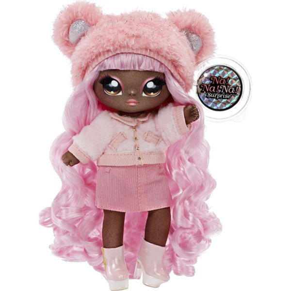 Кукла MGA Entertainment Na! Na! Na! Cюрприз Помпон 2в1 Glam Metallic Cali Grizzly купить,NaN