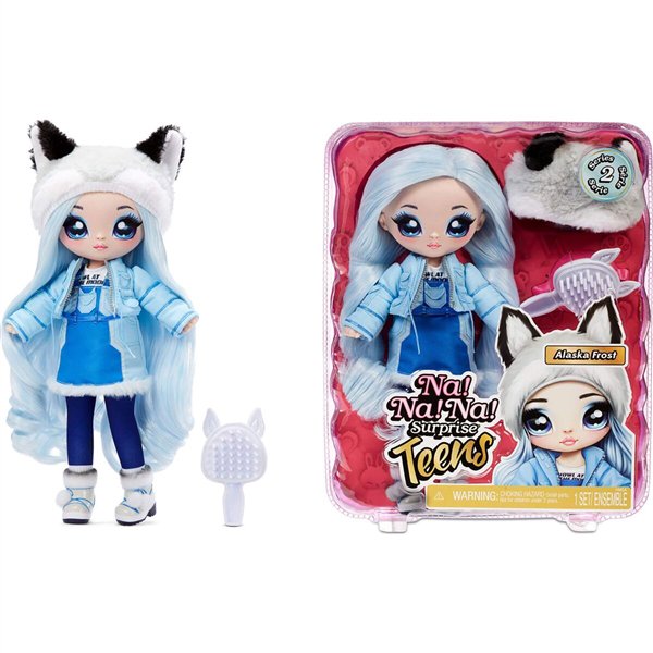 Кукла MGA Entertainment Na! Na! Na! Cюрприз Помпон Teens Alaska Frost купить,NaN