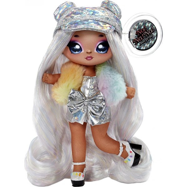 Кукла MGA Entertainment Na! Na! Na! Cюрприз Помпон 2в1 Glam Metallic Ari Prism купить,NaN