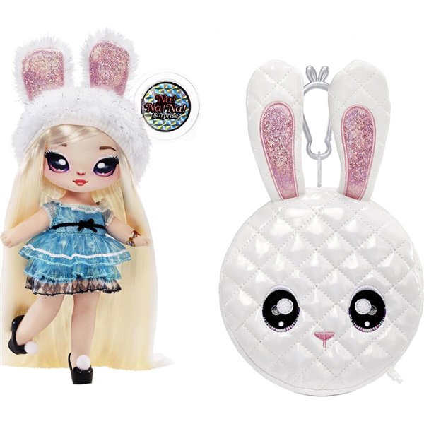 Кукла MGA Entertainment Na! Na! Na! Cюрприз Помпон 2в1 Glam Metallic Alice Hops купить,NaN