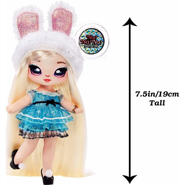 Кукла MGA Entertainment Na! Na! Na! Cюрприз Помпон 2в1 Glam Metallic Alice Hops купить,NaN