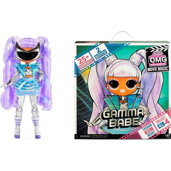 Кукла L.O.L. Surprise Omg Movie Magic Doll-Gamma Babe 577898 25см купить,NaN
