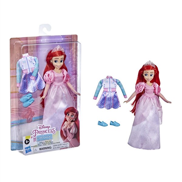 Кукла Hasbro Disney Принцесса Комфи Ариэль 2 наряда купить,NaN