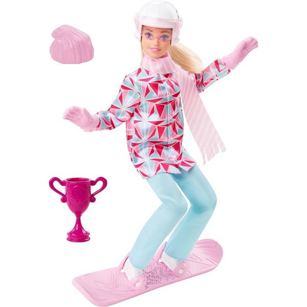 Кукла Barbie Сноубордистка HCN320 29 см купить,NaN