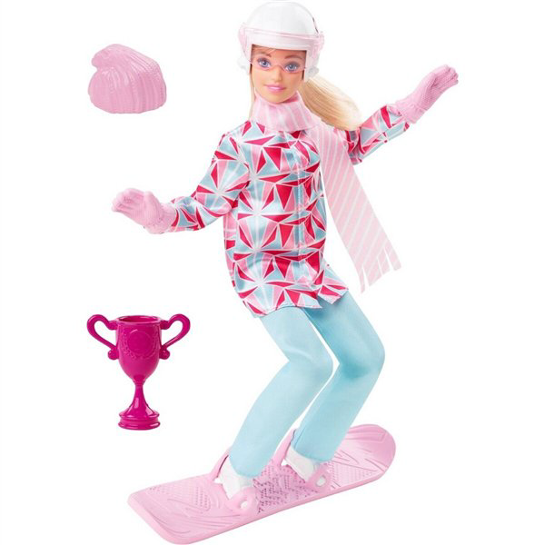 Кукла Barbie Сноубордистка HCN320 29 см купить,NaN