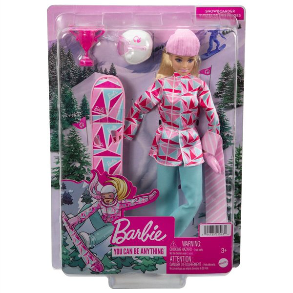 Кукла Barbie Сноубордистка HCN320 29 см купить,NaN