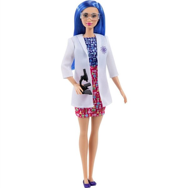 Кукла Barbie Кем стать? Ученый HCN110 29 см купить,NaN
