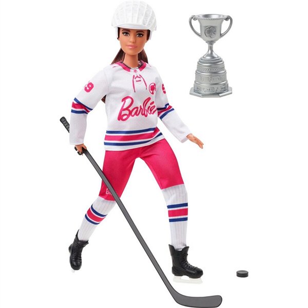 Кукла Barbie Хоккеистка HFG740 29 см купить,NaN