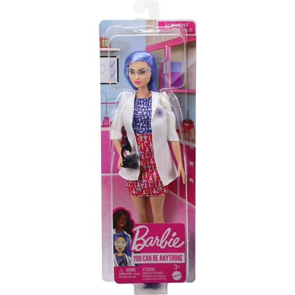 Кукла Barbie Кем стать? Ученый HCN110 29 см купить,NaN