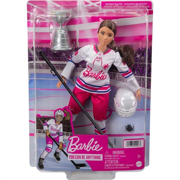 Кукла Barbie Хоккеистка HFG740 29 см купить,NaN