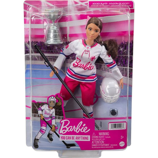 Кукла Barbie Хоккеистка HFG740 29 см купить,NaN
