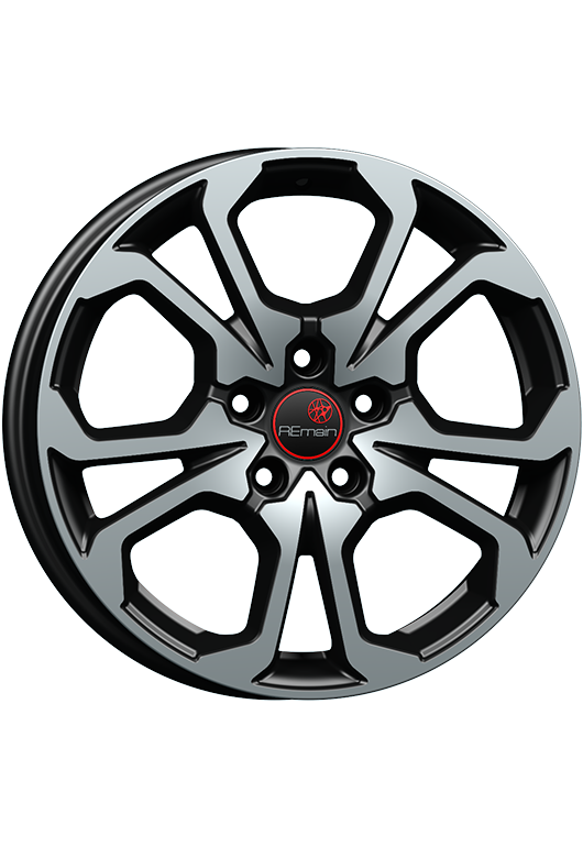 Комплект дисков Remain R242 A 17 ASX 5x114,3 R17x6,5 CB67,1 ET46 алмаз-черный купить,NaN