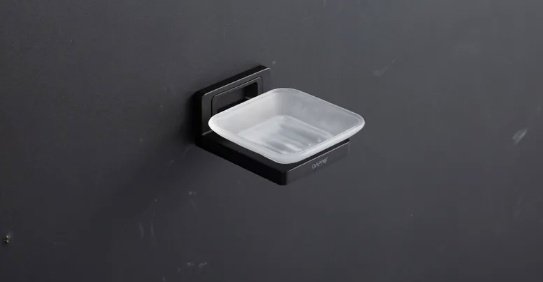 Gappo мыльница G30802-6 1 шт, стекло, нержавеющая сталь купить,NaN