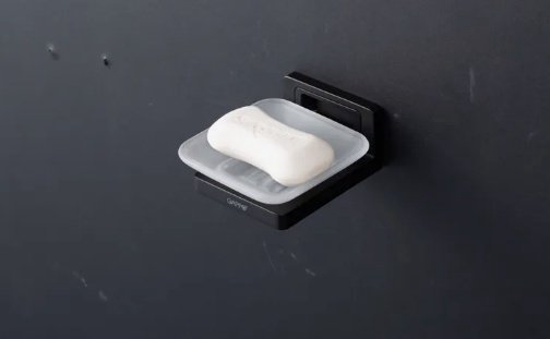 Gappo мыльница G30802-6 1 шт, стекло, нержавеющая сталь купить,NaN