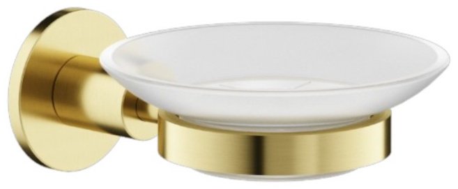 KABINKA.KZ мыльница SC9031BG 1 шт, стекло, латунь