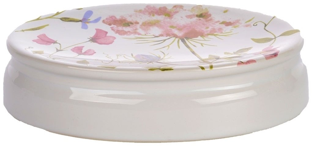 АКВАЛИНИЯ мыльница Flowers CE2074AA-SD 1 шт, керамика