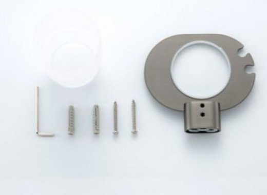 KABINKA.KZ стакан G30906-9 1 шт, стекло, нержавеющая сталь купить,NaN