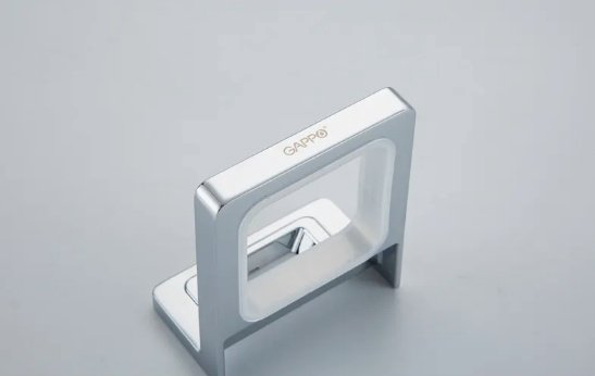 KABINKA.KZ мыльница G30802 1 шт, стекло, нержавеющая сталь купить,NaN