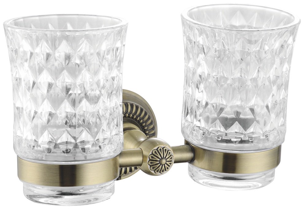 KABINKA.KZ стакан KABINKA 1 шт, стекло, латунь