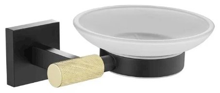 KABINKA.KZ мыльница kabinka 1 шт, стекло, латунь