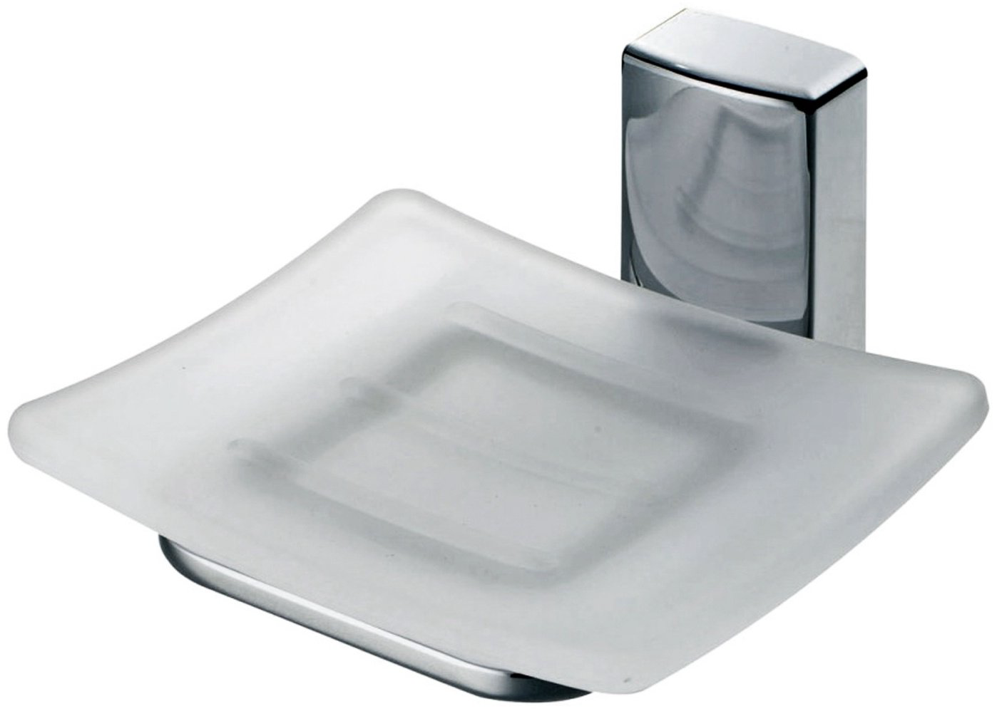 WasserKRAFT мыльница Leine K-5029 1 шт, металл, стекло купить,NaN